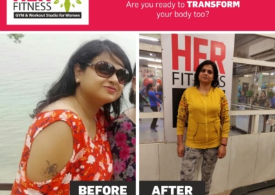 Transformation Journey - before and after