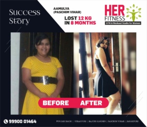 Transformation Journey at Her Fitness